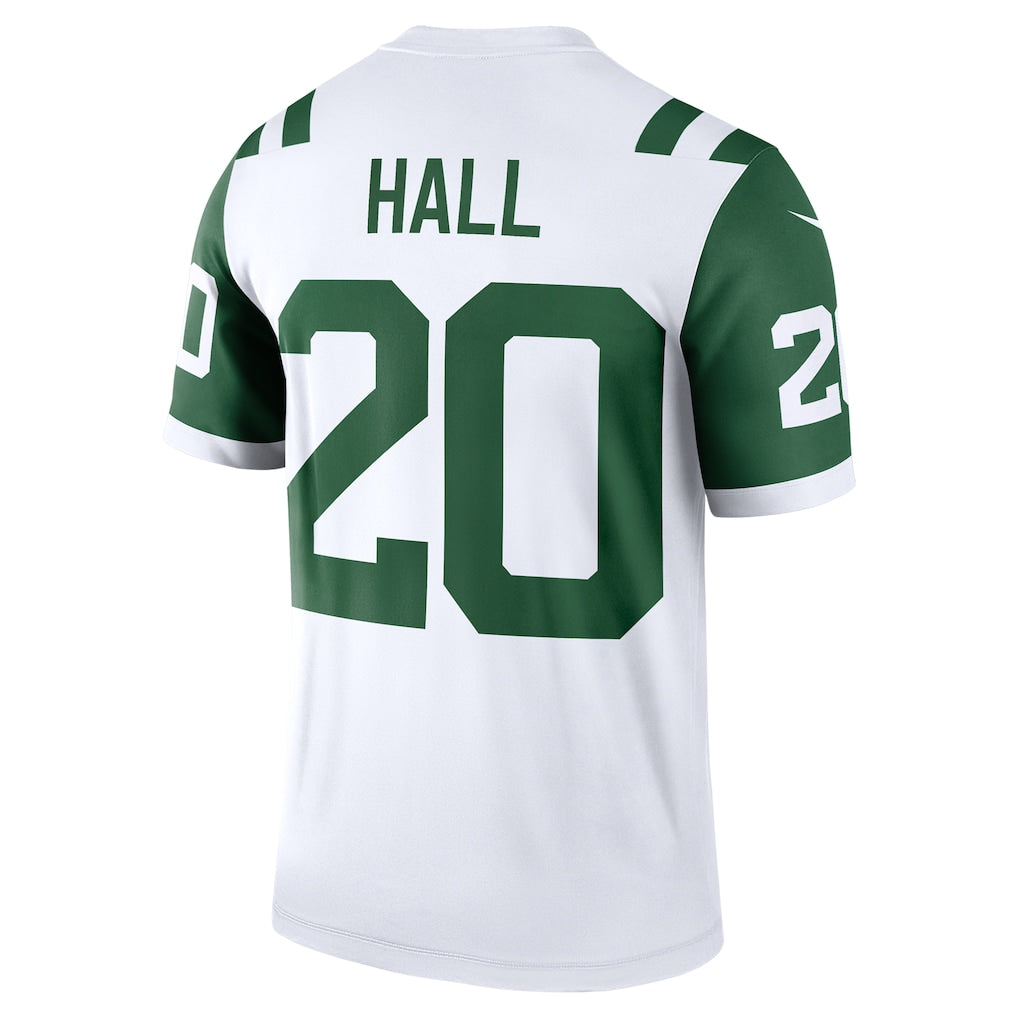 NY.Jets #20 Breece Hall White Legend Player Performance Top Jersey
