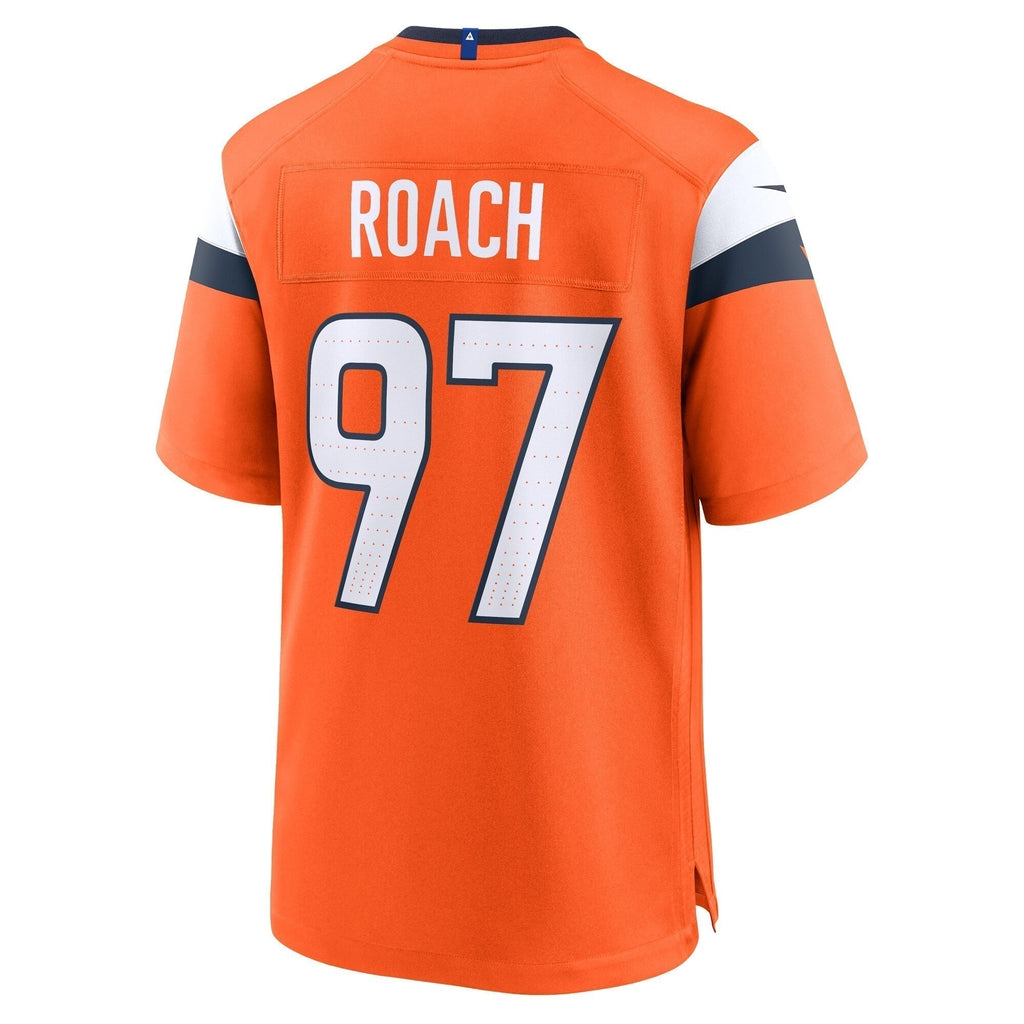 Malcolm Roach Denver Broncos  Team Game Jersey -  Orange