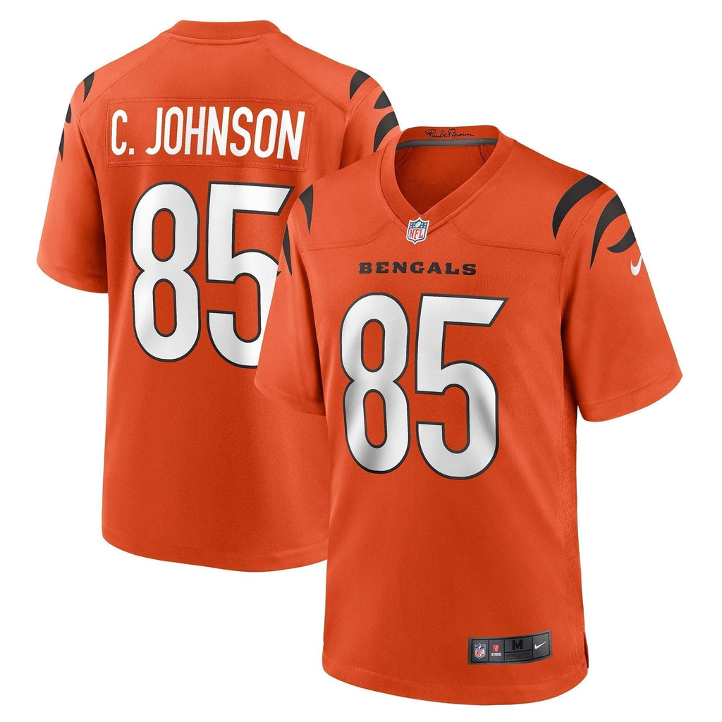 Chad Johnson Cincinnati Bengals Retired   Alternate Game Jersey - Orange