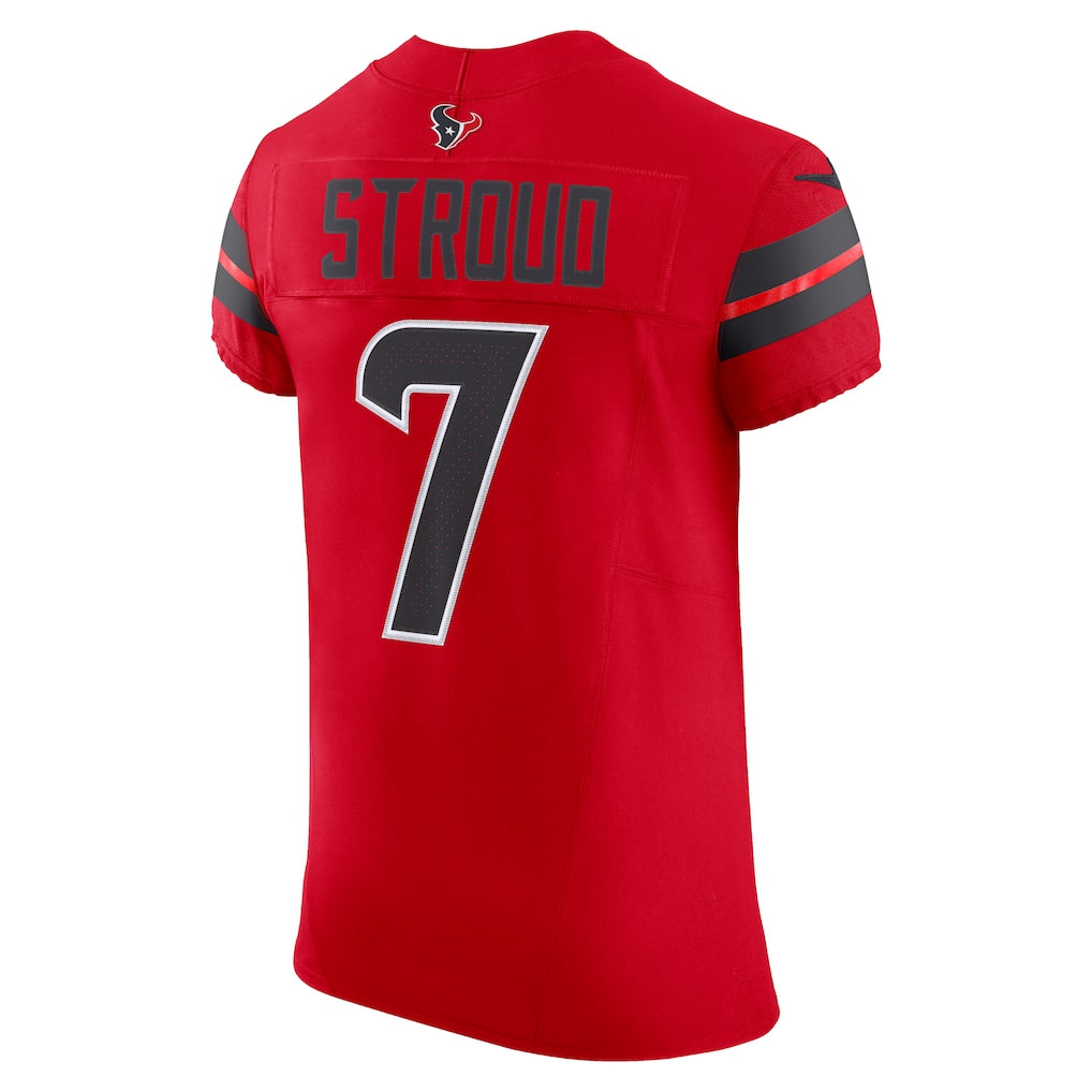 H.Texans #7 C.J. Stroud Red Alternate Vapor F.U.S.E. Elite Jersey