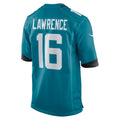 J.Jaguars #16 Trevor Lawrence Teal Home Game Jersey