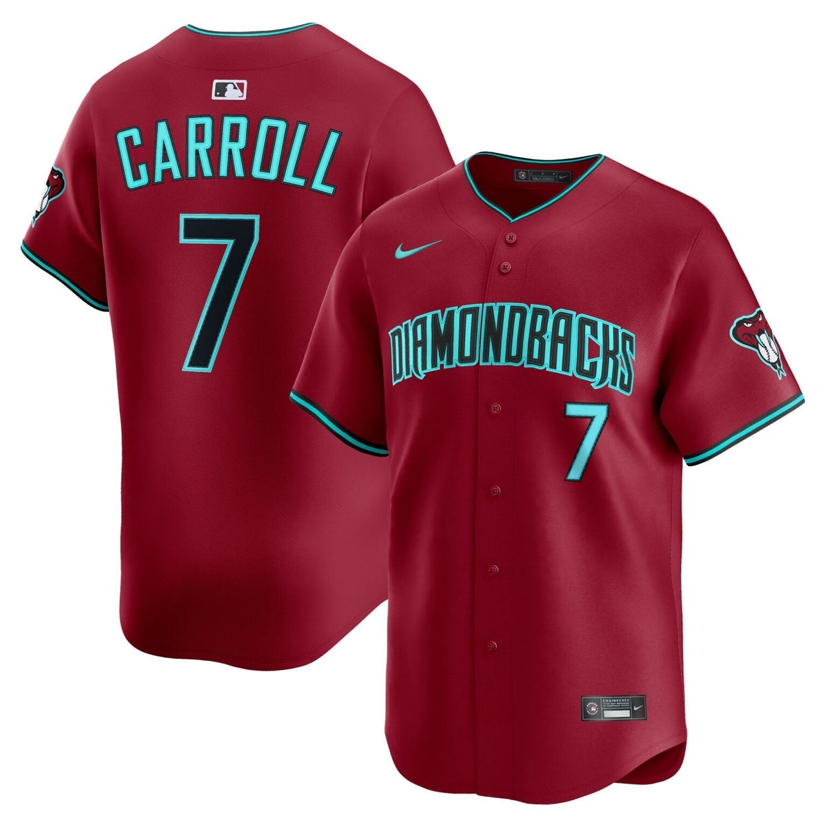 Corbin Carroll Arizona Diamondbacks Alternate Limited Jersey  Red