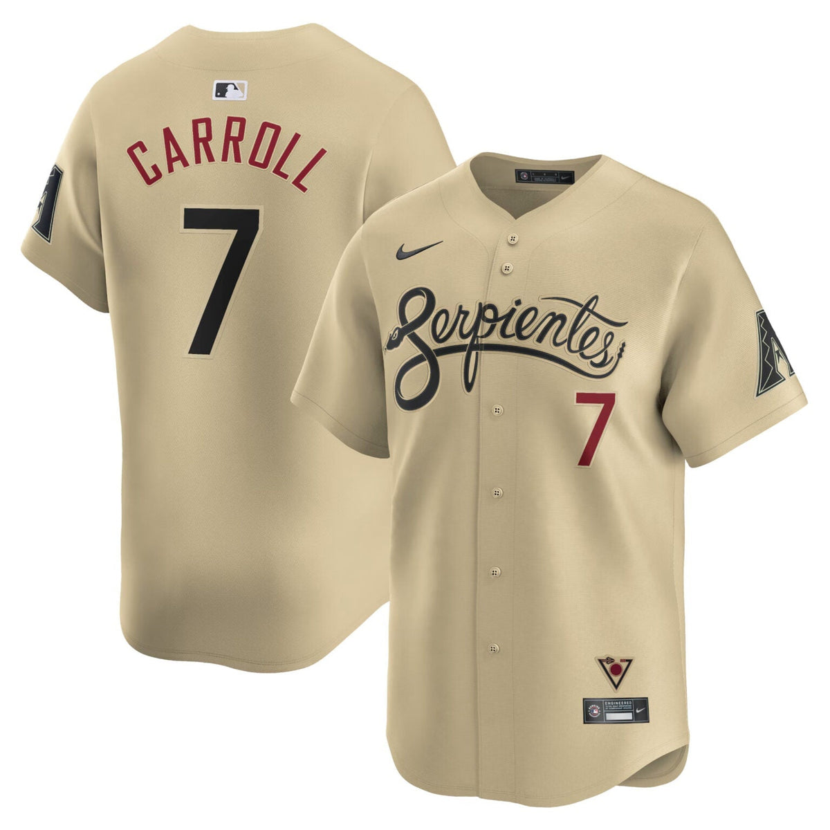 Corbin Carroll Arizona Diamondbacks City Connect Limited Jersey  Sand