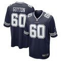 Tyler Guyton Dallas Cowboys  2024 NFL Draft First Round Pick   Game Jersey - Navy
