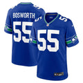 Brian Bosworth Seattle Seahawks  Throwback Retired   Game Jersey - Royal