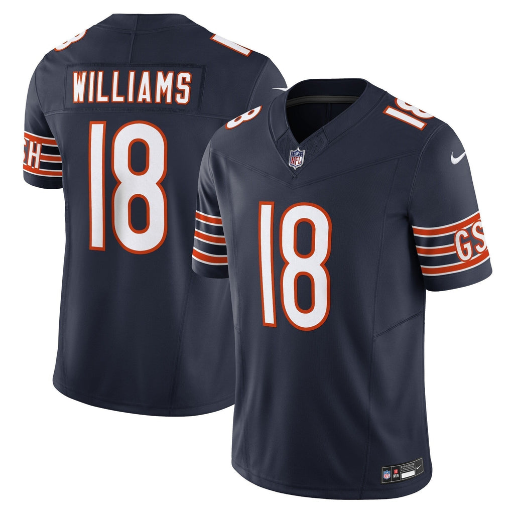 Caleb Williams Chicago Bears  Vapor F.U.S.E. Limited Jersey - Navy