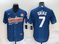 Men's Los Angeles Dodgers Julio Urias Blue Fashion Stitched Jersey