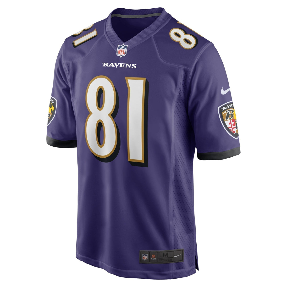 Devontez Walker Baltimore Ravens  Team Game Jersey -  Purple