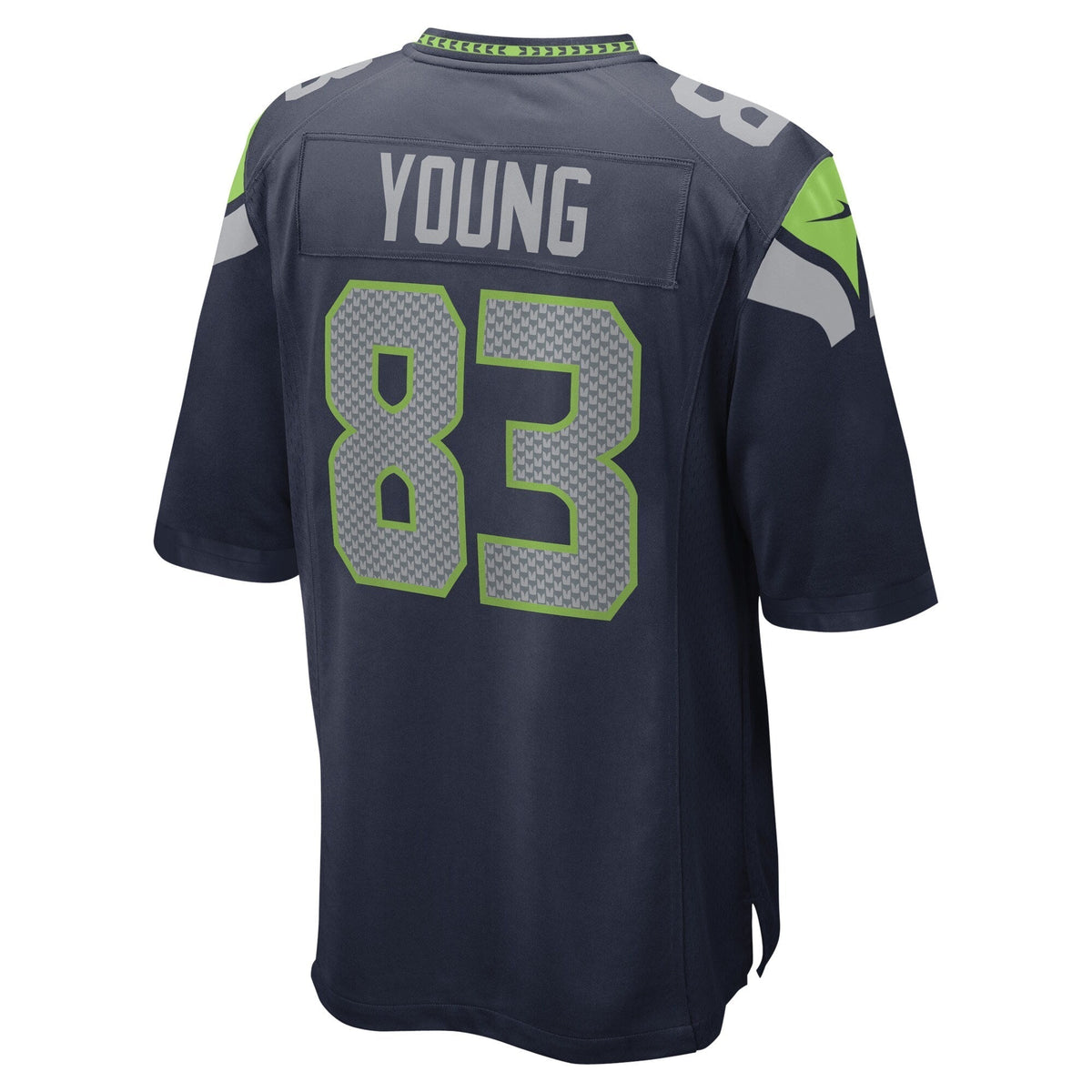 Dareke Young Seattle Seahawks  Game   Jersey - College Navy
