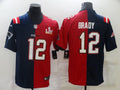 Men's Tampa Bay Buccaneers Tom Brady Blue/Red Game Jersey