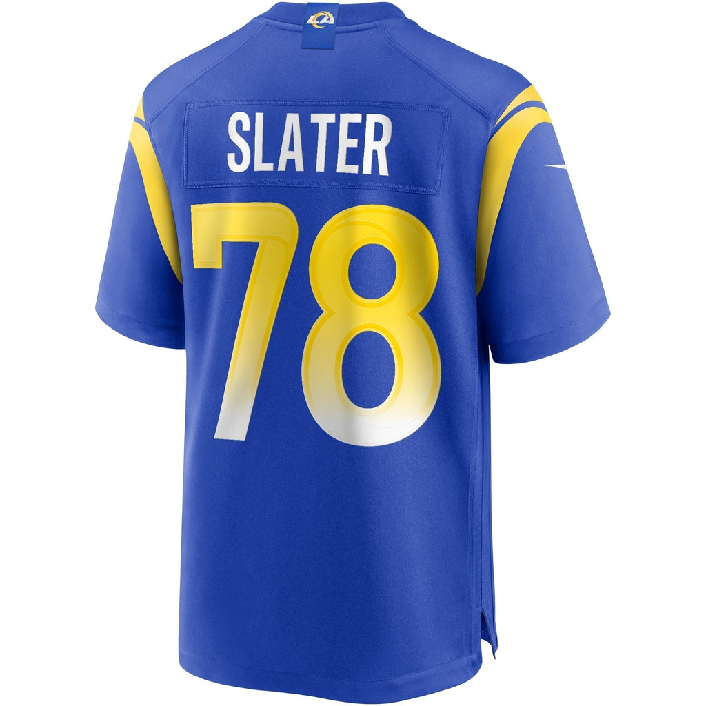 Jackie Slater Los Angeles Rams  Game Retired   Jersey - Royal