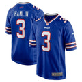 Damar Hamlin Buffalo Bills  Home Game   Jersey - Royal