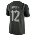 NY.Jets #12 Joe Namath Gotham Green 2025 Rivalries Collection Retired Player Limited Jersey