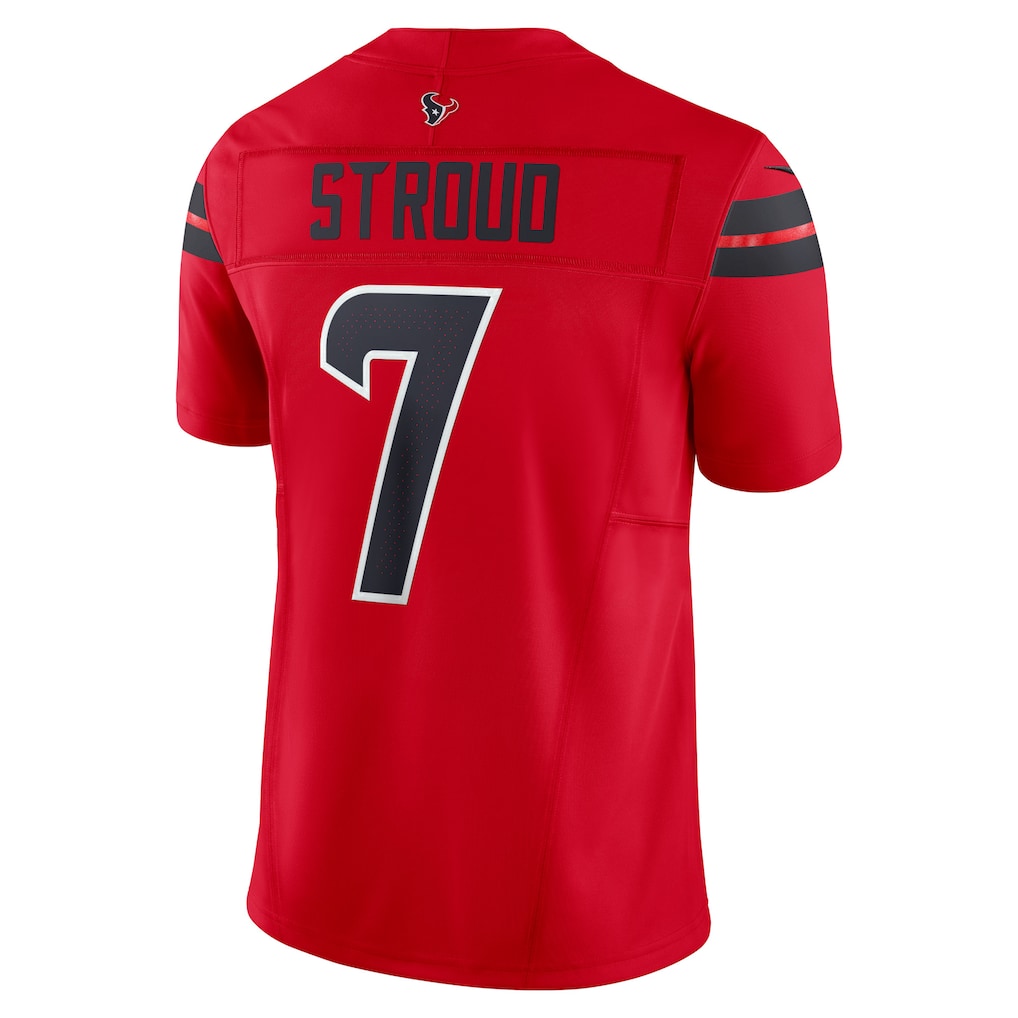 H.Texans #7 C.J. Stroud Red Alternate Vapor F.U.S.E. Limited Jersey