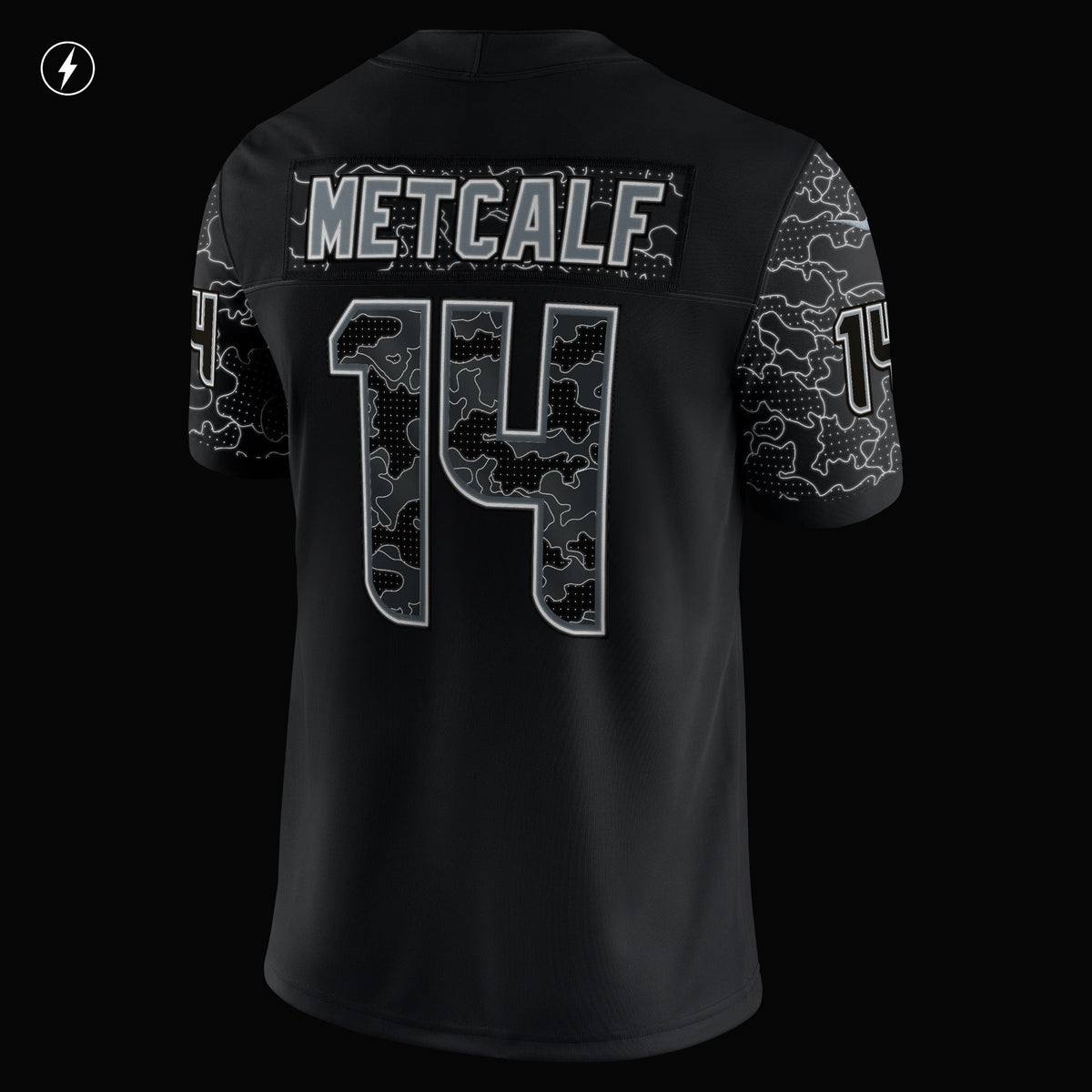 DK Metcalf Seattle Seahawks  RFLCTV Limited Jersey - Black