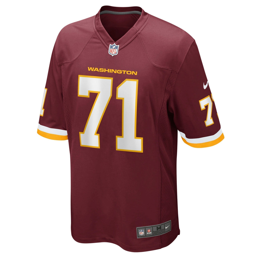 Wes Schweitzer Washington Football Team  Game   Jersey - Burgundy