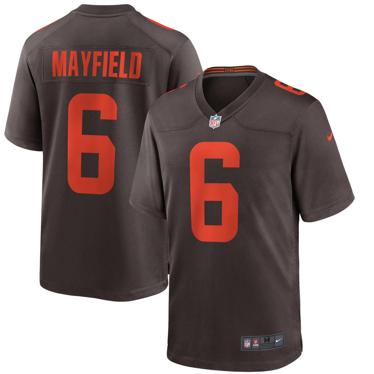 Baker Mayfield Cleveland Browns Alternate Game Jersey - Brown