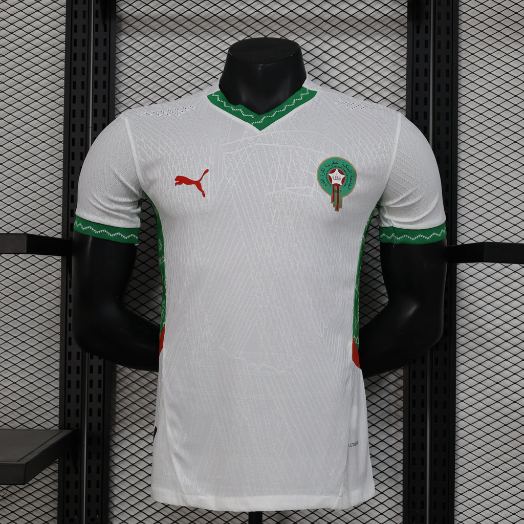 2026 Perforated Morocco Away Player Jersey
