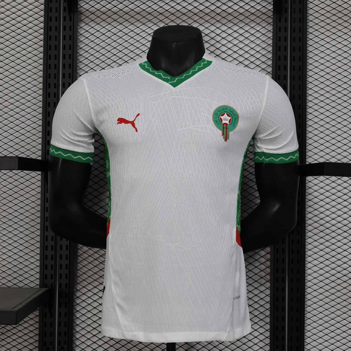 2026 Perforated Morocco Away Player Jersey