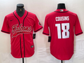 Men's Atlanta Falcons Kirk Cousins Red Player Jersey Joint Edition