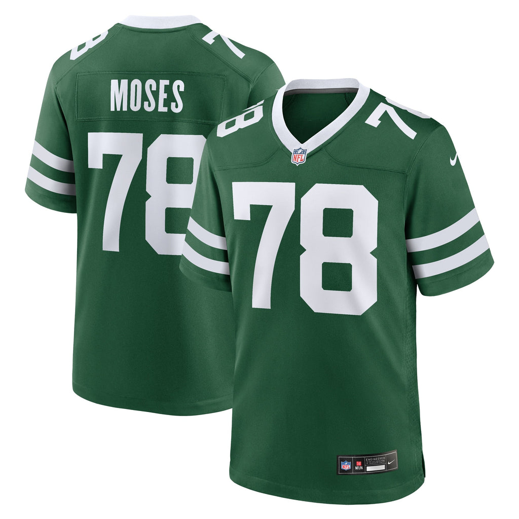 Morgan Moses New York Jets  Game Jersey - Legacy Green