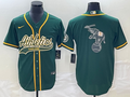 Men's Oakland Athletics Kelly Green Replica Game Jersey1 Joint Edition