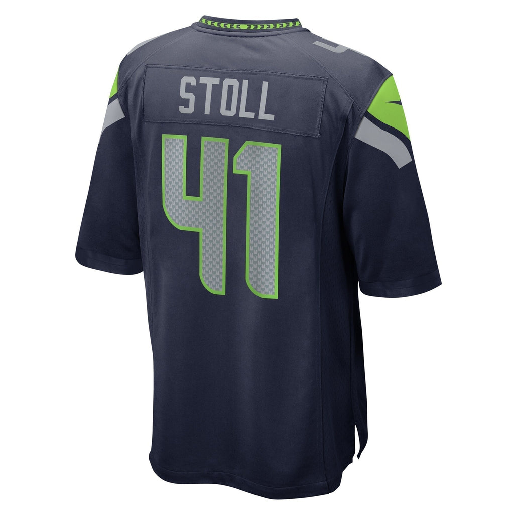 Chris Stoll Seattle Seahawks   Game Jersey -  College Navy