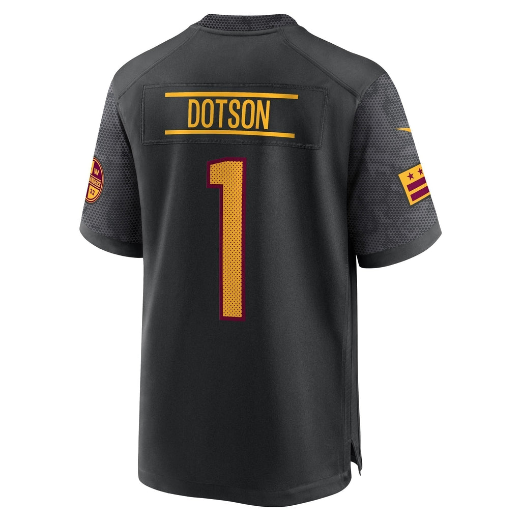 Jahan Dotson Washington Commanders  Alternate Game Jersey - Black