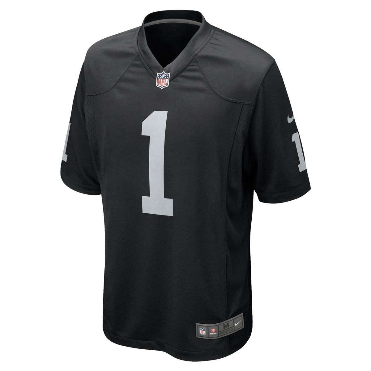 Number 1 Groom Las Vegas Raiders  Game Jersey - Black