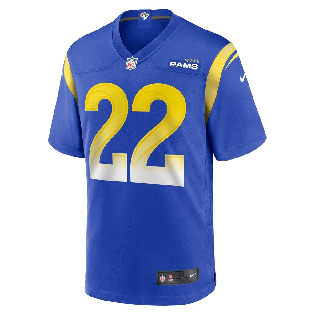 Blake Corum Los Angeles Rams  2024 NFL Draft Game   Jersey - Royal