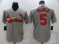 Men's St. Louis Cardinals Albert Pujols Gray Replica Baseball Jersey