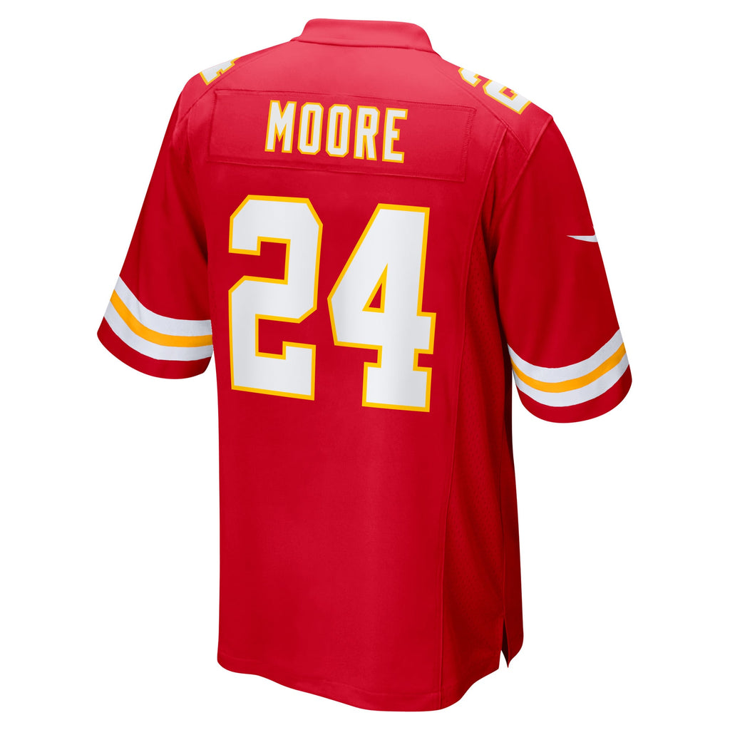 Skyy Moore Kansas City Chiefs  Game   Jersey - Red