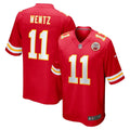 Carson Wentz Kansas City Chiefs   Game Jersey -  Red