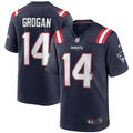 Steve Grogan New England Patriots  Game Retired   Jersey - Navy