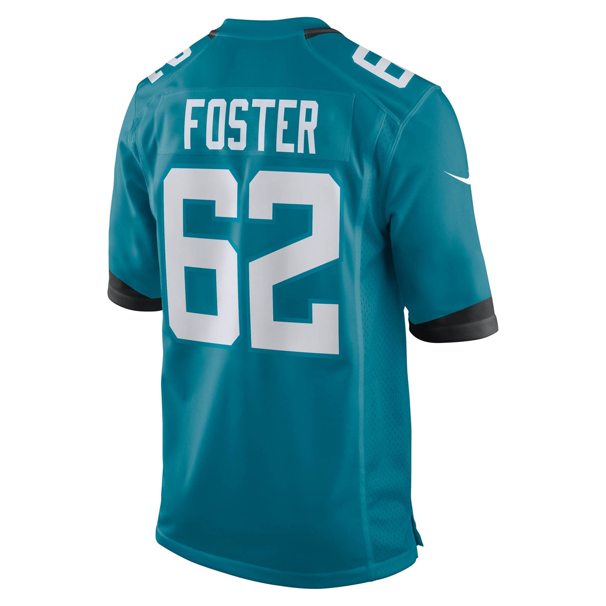Javon Foster Jacksonville Jaguars  Team Game Jersey -  Teal