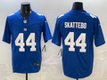 Men's New York Giants Cam Skattebo Royal Player Game Jersey