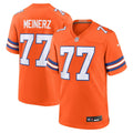 Quinn Meinerz Denver Broncos  Mile High Collection 1977 Throwback   Game Jersey - Orange