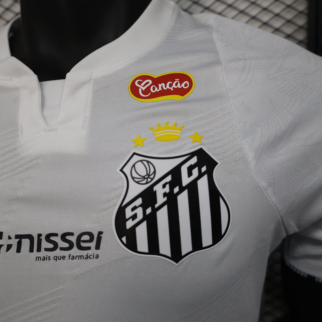 2026 Santos White Advertisement Version Player Jersey