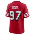 SF.49ers #97 Nick Bosa Scarlet Alternate Game Jersey