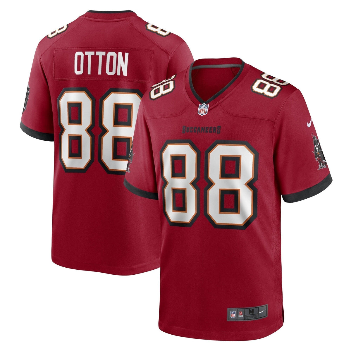 Cade Otton Tampa Bay Buccaneers  Game   Jersey - Red