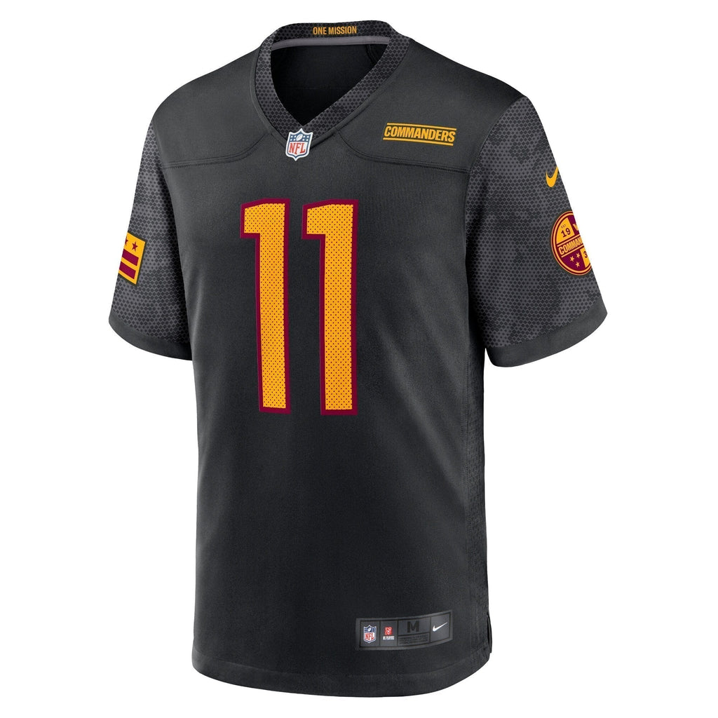 Carson Wentz Washington Commanders  Alternate Game   Jersey - Black