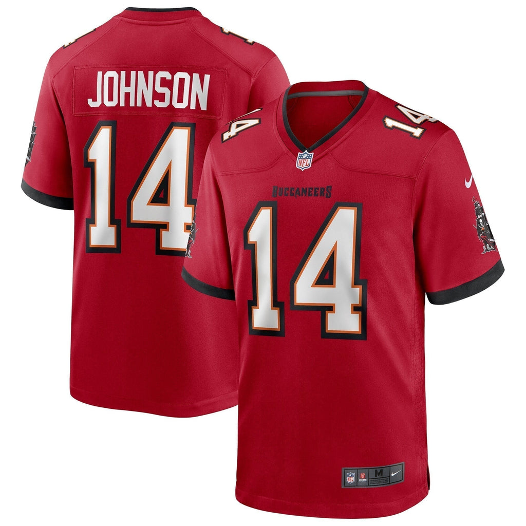Brad Johnson Tampa Bay Buccaneers  Game Retired   Jersey - Red