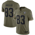 Darren Waller Las Vegas Raiders  Salute To Service Limited Jersey - Olive