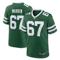 Carter Warren New York Jets  Team Game Jersey - Legacy Green
