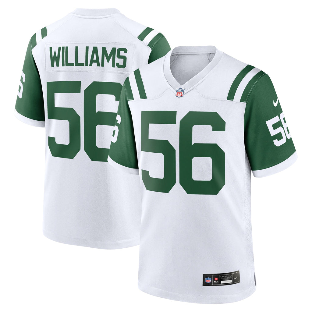 Quincy Williams New York Jets  Classic Alternate   Game Jersey - White
