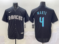 Men's Arizona Diamondbacks Ketel Marte Black Player Jersey