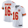 Men's  Len Dawson white Kansas City Chiefs Game Retired Player Jersey