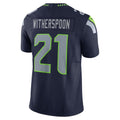S.Seahawks #21 Devon Witherspoon College Navy Team 50th Season Vapor F.U.S.E. Limited Jersey