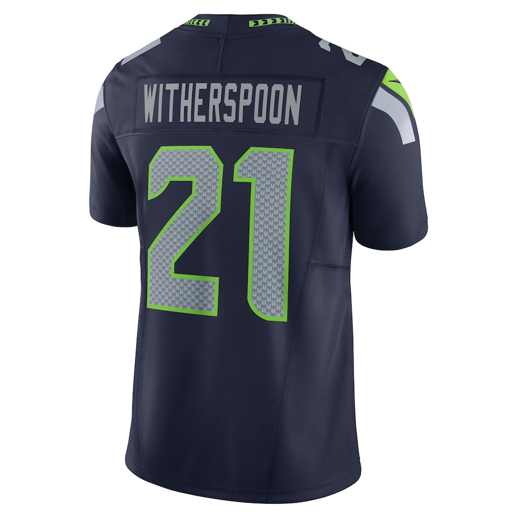 S.Seahawks #21 Devon Witherspoon College Navy Team 50th Season Vapor F.U.S.E. Limited Jersey