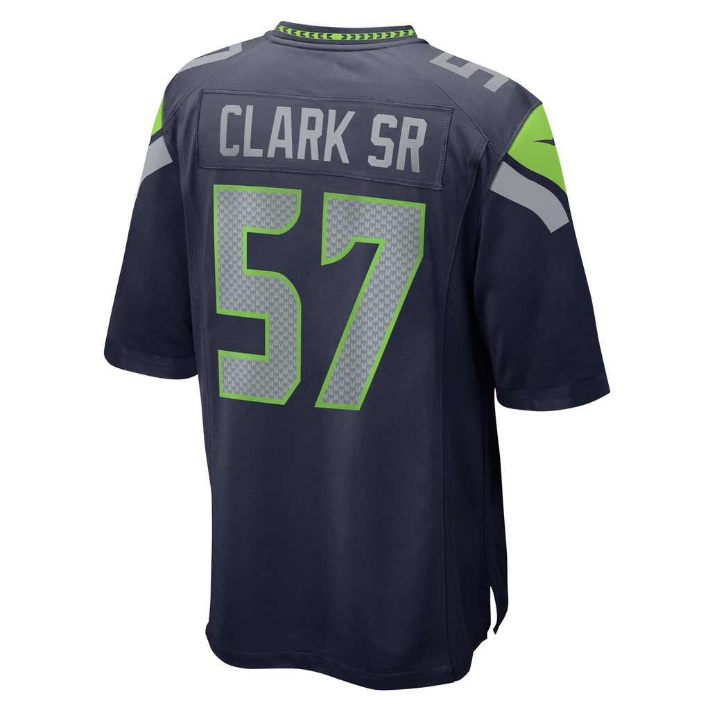 Frank Clark Seattle Seahawks   Game Jersey - College Navy